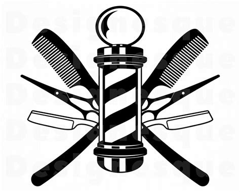 Download barber editable vector graphics for every design project. . Barber svg